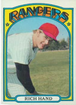 Rich Hand 1972 Topps #317 Sports Card