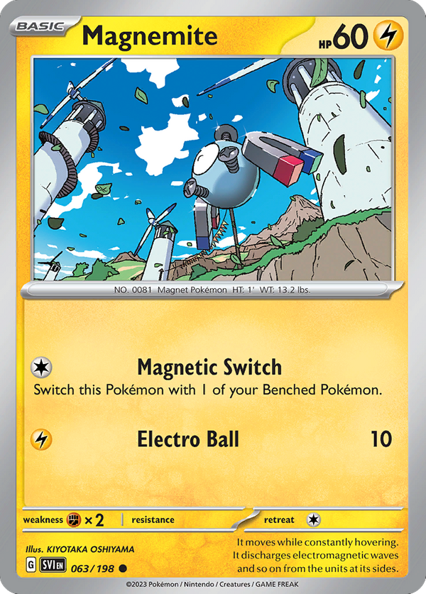 Magnemite (63/198) - Scarlet & Violet