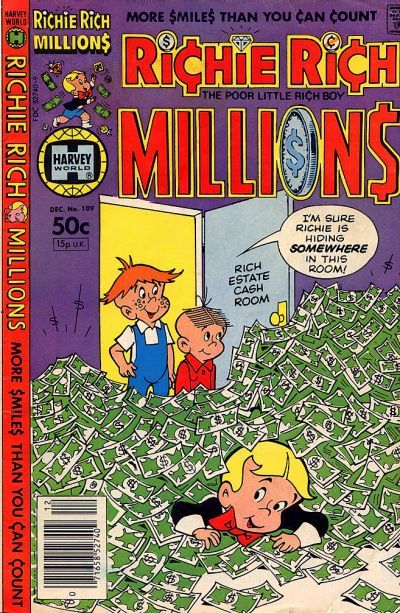 Richie Rich Millions #109 Comic