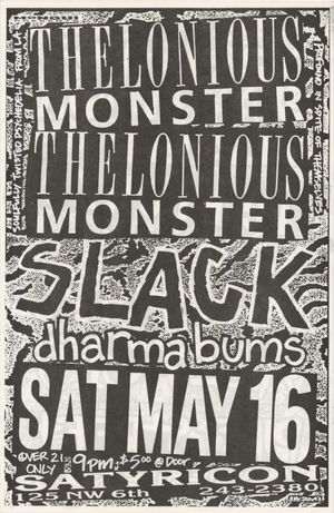 Thelonious Monster at Satyricon 1987