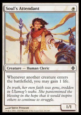 Soul's Attendant (Rise of the Eldrazi) Trading Card