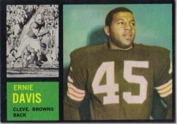 Ernie Davis 1962 Topps #36 Sports Card