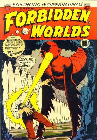 Forbidden Worlds #34 Comic