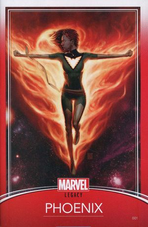 Phoenix Resurrection: The Return of Jean Grey #1 (Christopher Trading Card Variant Leg)