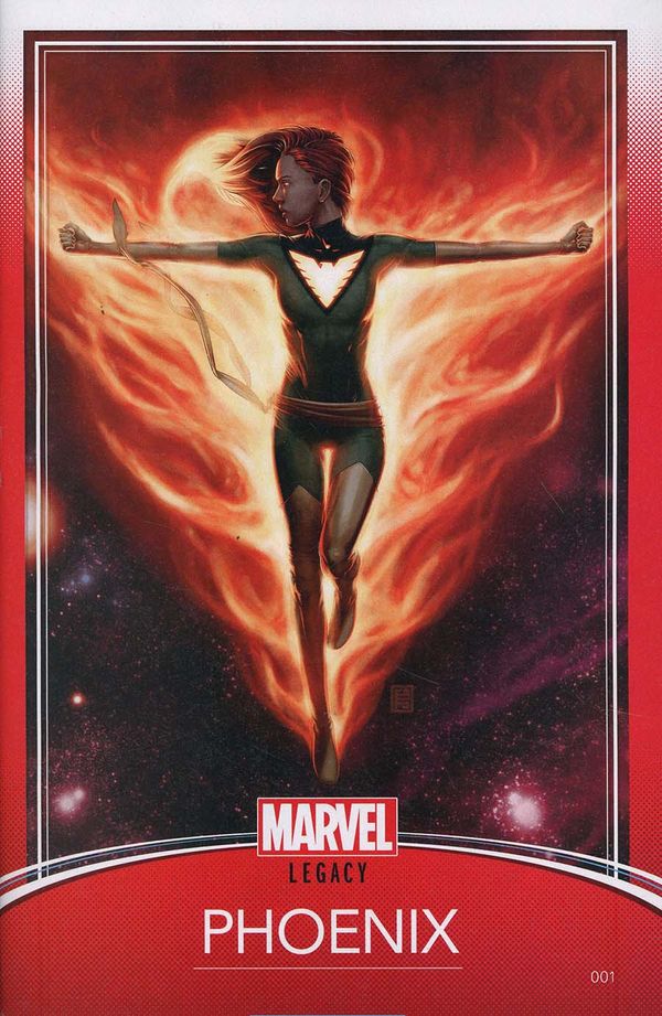 Phoenix Resurrection: The Return of Jean Grey #1 (Christopher Trading Card Variant Leg)
