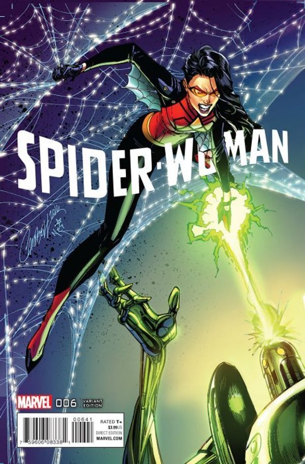 Spider-woman #6 (Campbell Connect D Variant)