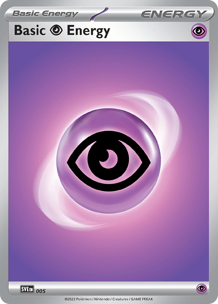 Basic Psychic Energy (5/16) - Scarlet & Violet Energies Pokémon Card