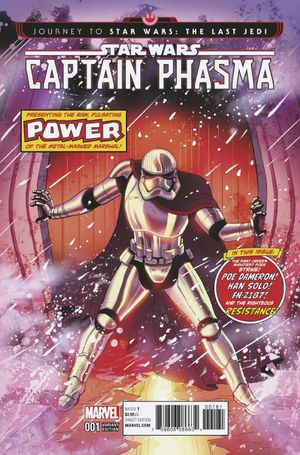 Journey to Star Wars: The Last Jedi - Captain Phasma #1 (Homage Variant)