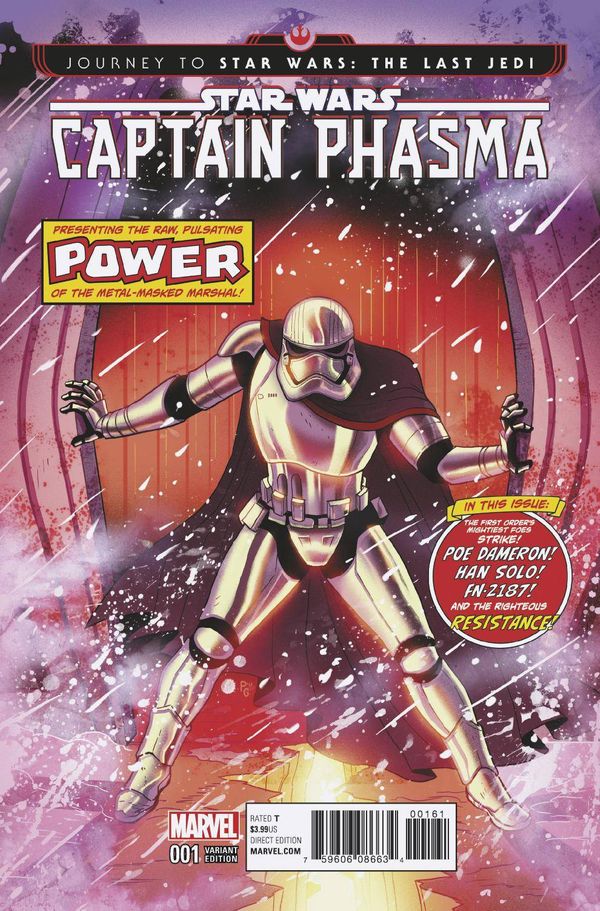 Journey to Star Wars: The Last Jedi - Captain Phasma #1 (Homage Variant)