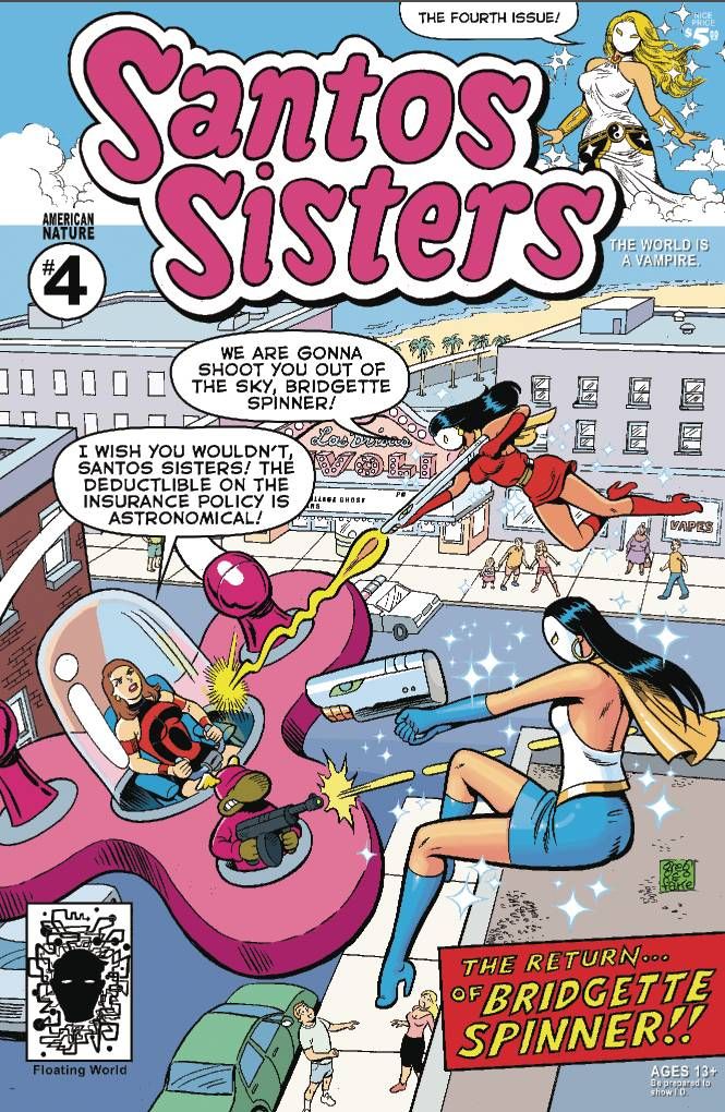 Santos Sisters #4 Comic