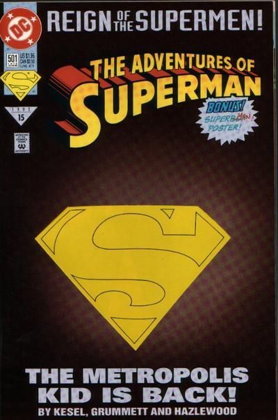Adventures of Superman #501 [Collector's Edition] Comic
