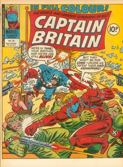 Captain Britain #20 Comic