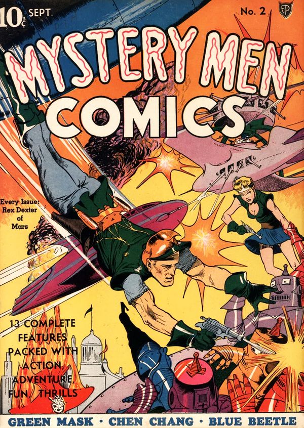 Mystery Men Comics #2
