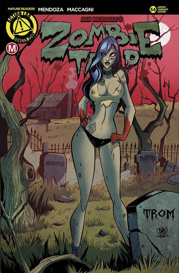 Zombie Tramp Ongoing #34 (Cover E Trom)
