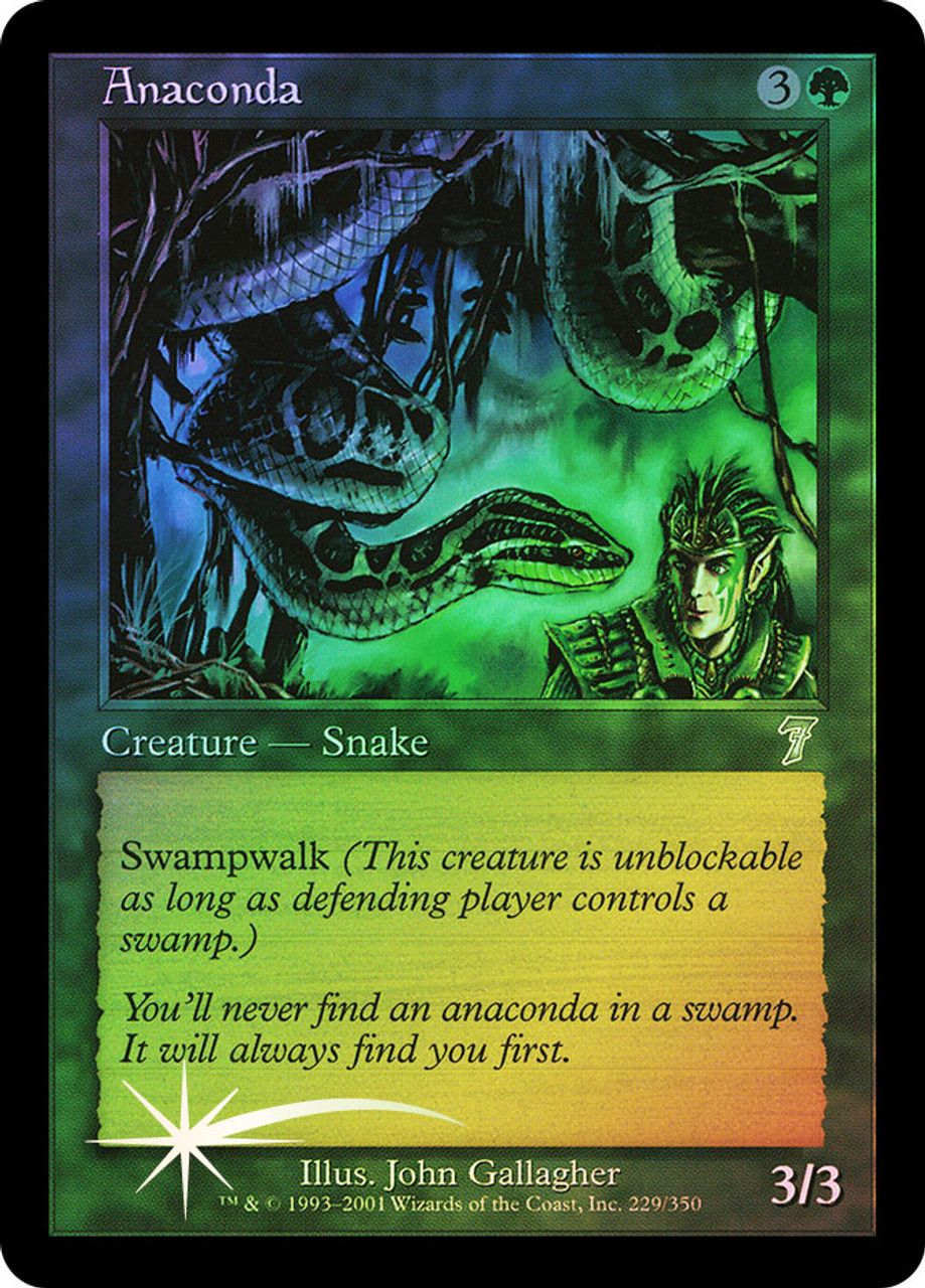 Anaconda (7th Edition - Foil) Trading Card