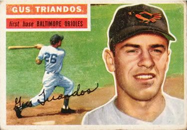 Gus Triandos 1956 Topps #80 Sports Card