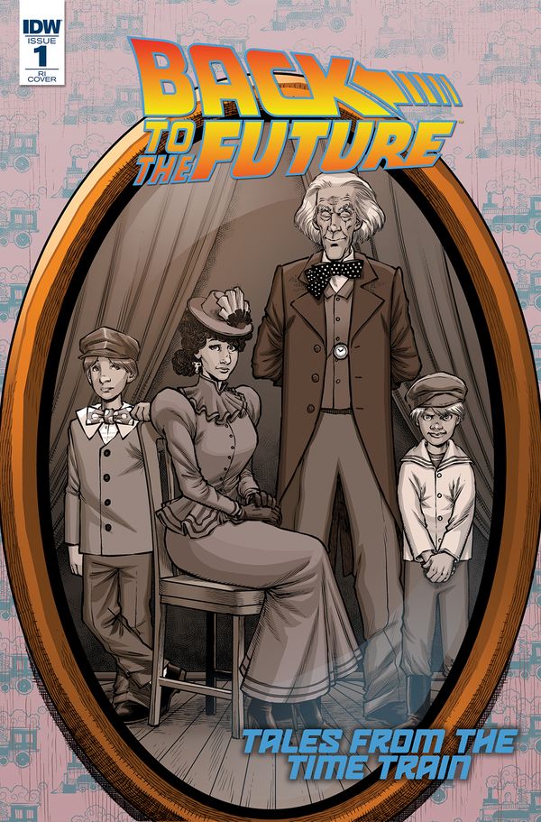 Back To The Future Time Train #1 (10 Copy Cover)