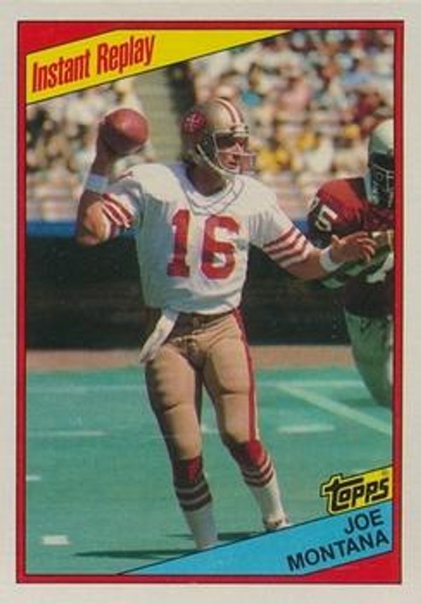 Joe montana football deals card