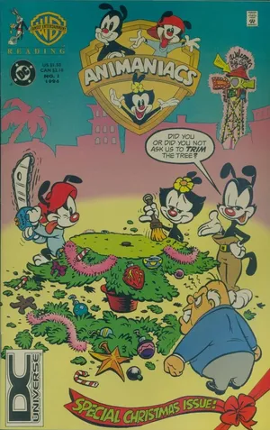 Animaniacs: A Christmas Special #1 (DC Universe Logo Variant)