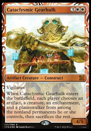 Cataclysmic Gearhulk (Kaladesh Inventions) Trading Card