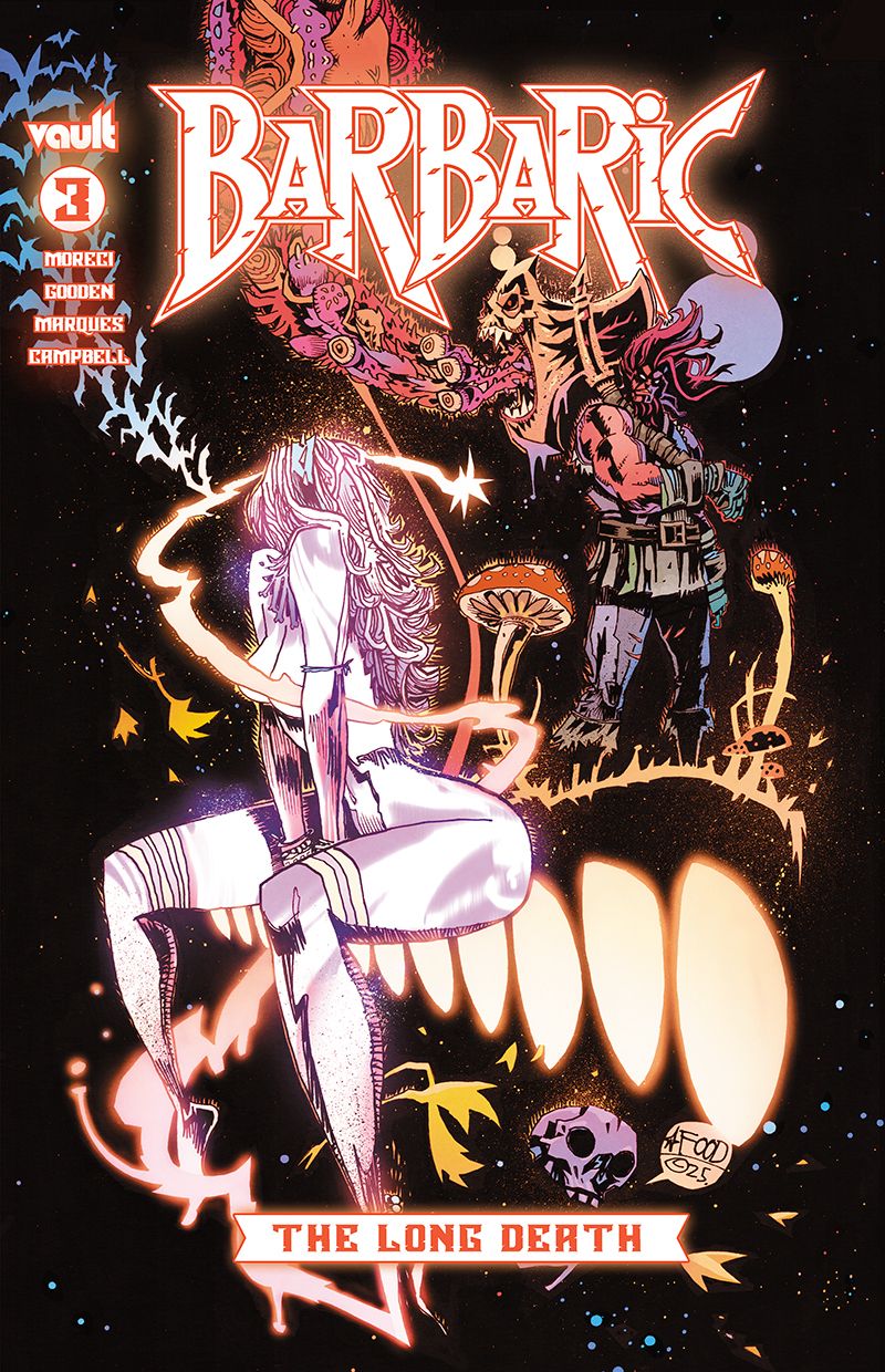 Barbaric The Long Death #3 (Cvr D Inc 1:25 Mahfood Variant) Comic