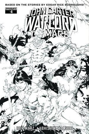 John Carter, Warlord of Mars #6 (20 Copy Benes B&amp;w Cover)
