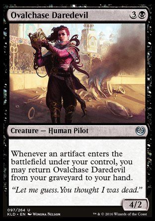 Ovalchase Daredevil (Kaladesh) Trading Card