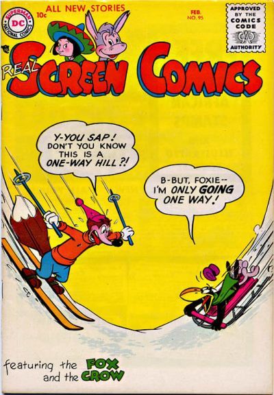 Real Screen Comics #95 Comic