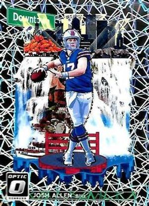 Josh Allen 2018 Donruss Optic - Downtown Football #DT-14