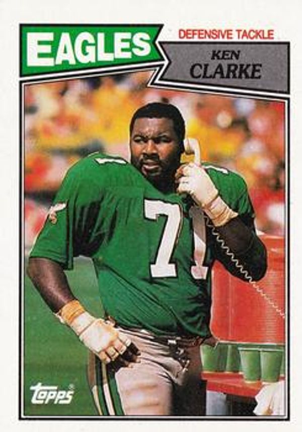 Ken Clarke 1987 Topps #302