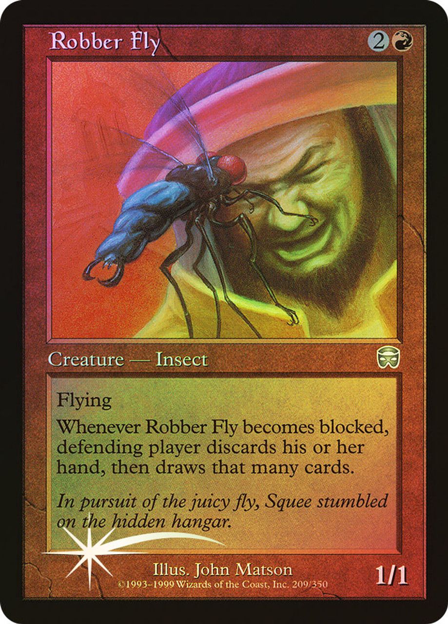 Robber Fly (Mercadian Masques - Foil) Trading Card