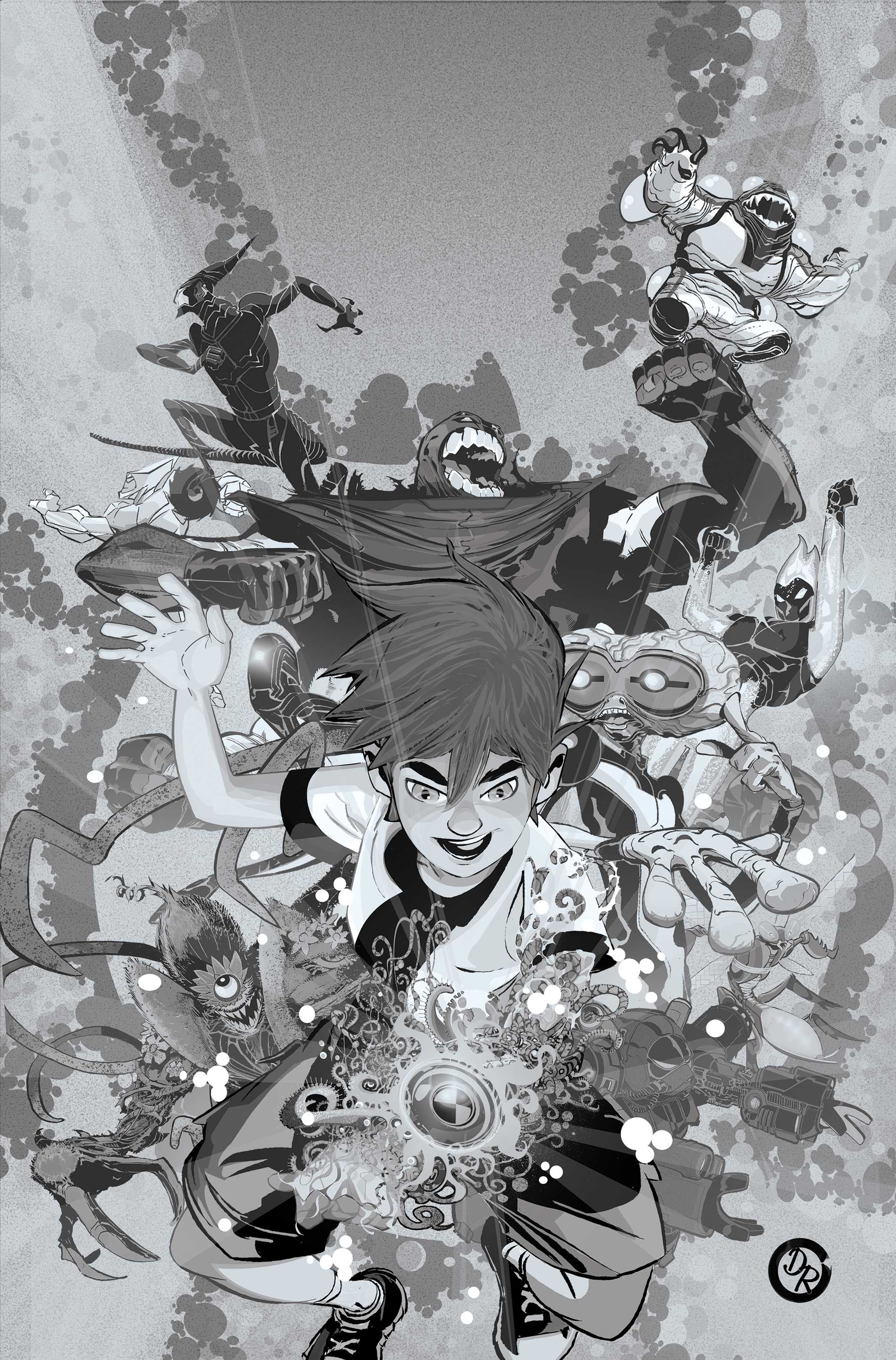 Ben 10 #1 (Cvr M Inc 1:20 Duncan Rouleau Line Art Virgin Variant) Comic