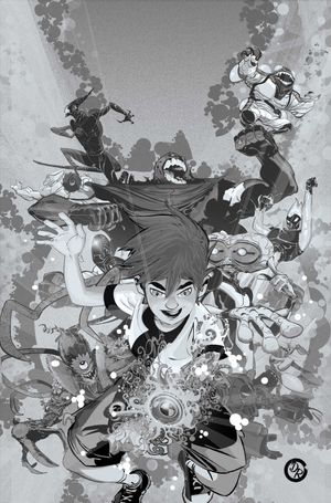 Ben 10 #1 (Cvr M Inc 1:20 Duncan Rouleau Line Art Virgin Variant)