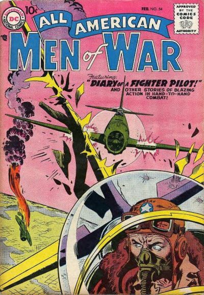 All-American Men of War #54 Comic