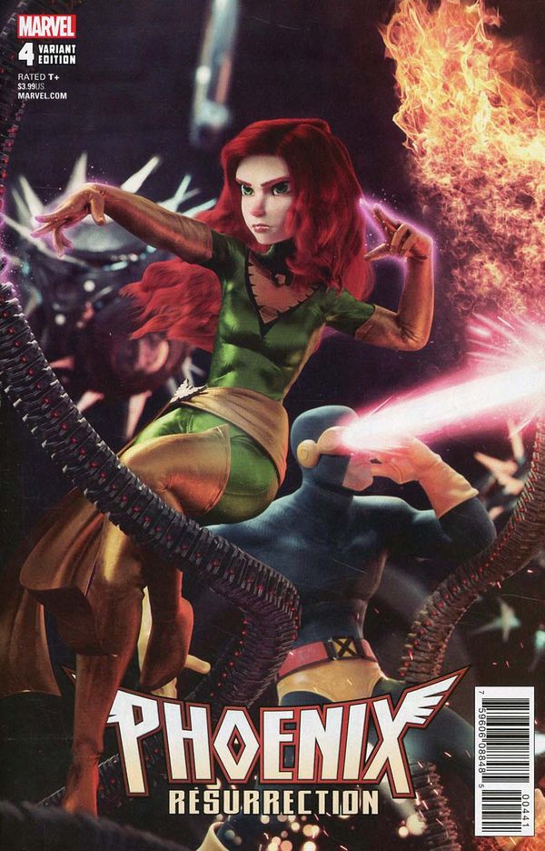 Phoenix Resurrection: The Return of Jean Grey #4 (Hugo Connecting Variant Leg)