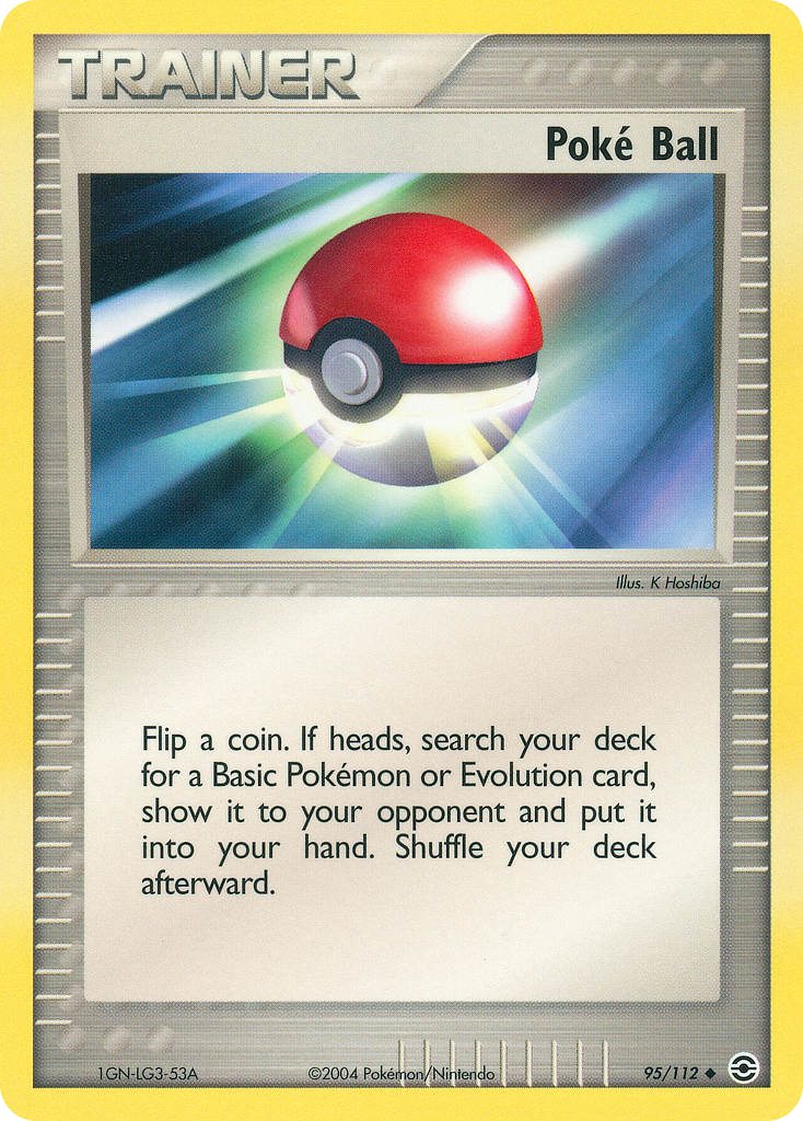 Poké Ball (Trainer: Item) (95/112) - FireRed & LeafGreen Pokémon Card