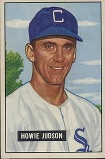 Howie Judson 1951 Bowman #123 Sports Card