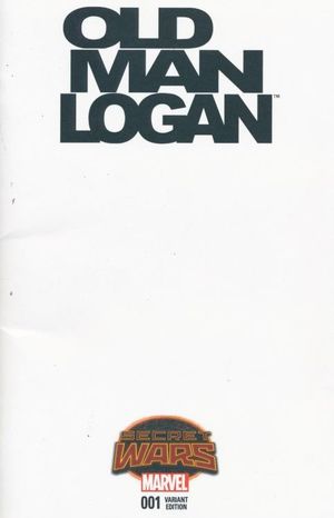 Old Man Logan #1 (Blank Variant)