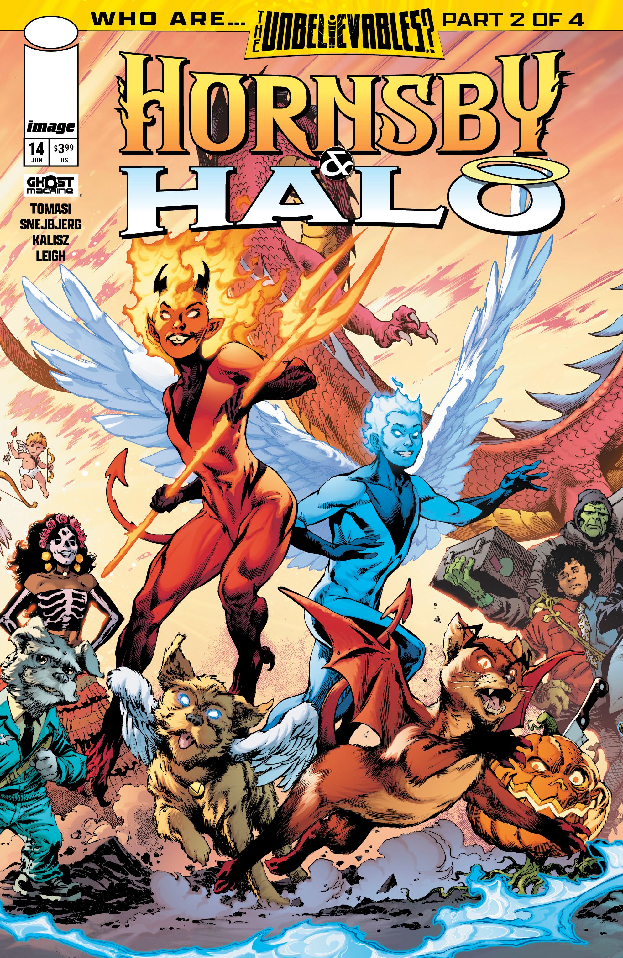 Hornsby & Halo #14 (Cvr B Ivan Reis & Danny Miki & Brad Anderson Variant) Comic