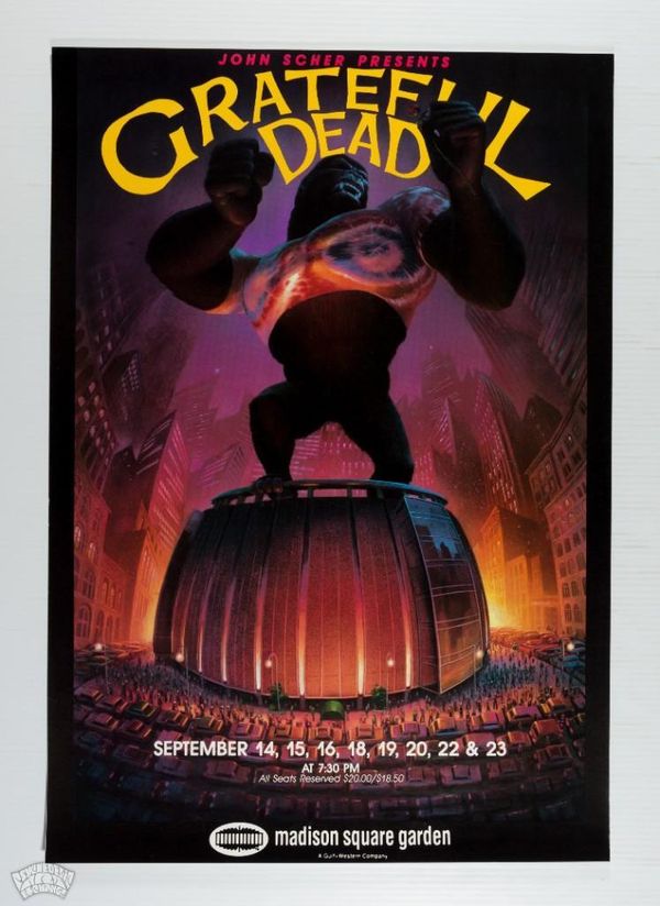 Grateful Dead Madison Square Garden 1988