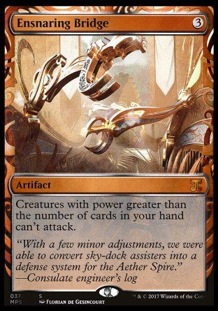 Ensnaring Bridge (Kaladesh Inventions) Trading Card