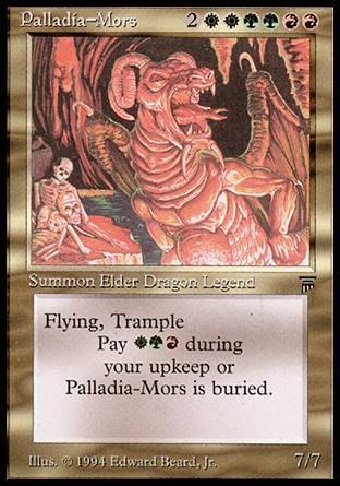 Palladia-Mors (Legends) Trading Card