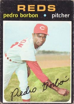  1975 Topps # 157 Pedro Borbon Cincinnati Reds