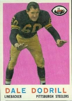 Dale Dodrill 1959 Topps #34 Sports Card