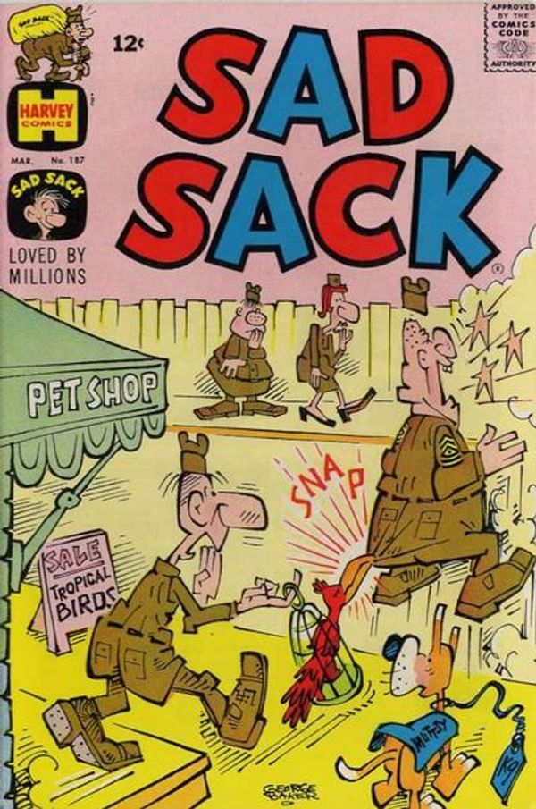Sad Sack Comics #187