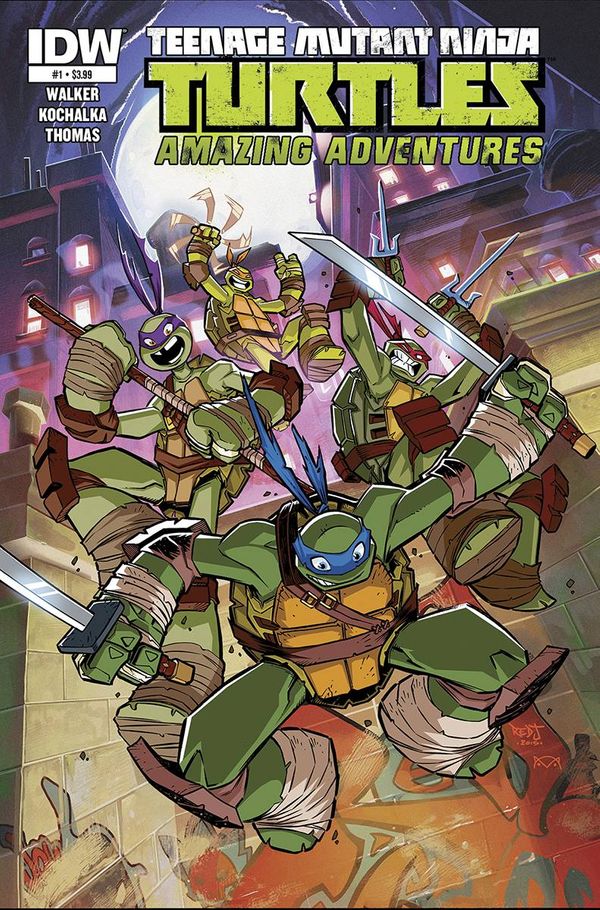 Teenage Mutant Ninja Turtles Amazing Adventures #1