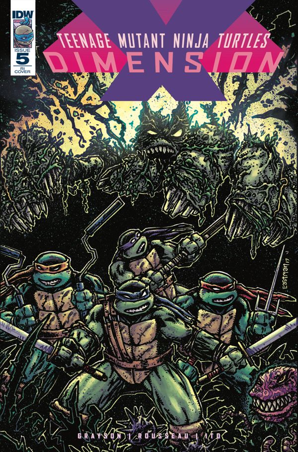 Teenage Mutant Ninja Turtles: Dimension X #5 (10 Copy Cover)