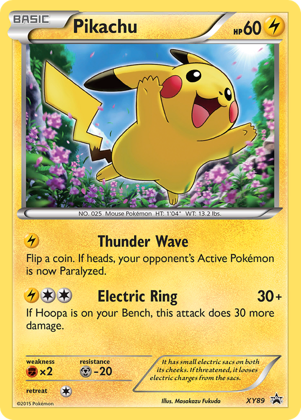 Pikachu (XY89) - XY Black Star Promos