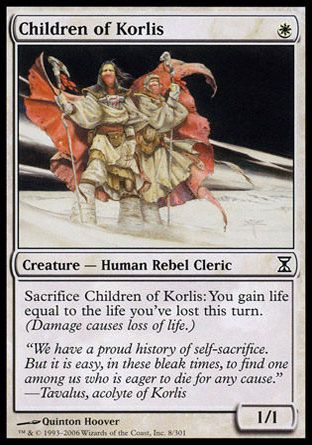 Children of Korlis (Time Spiral) Trading Card