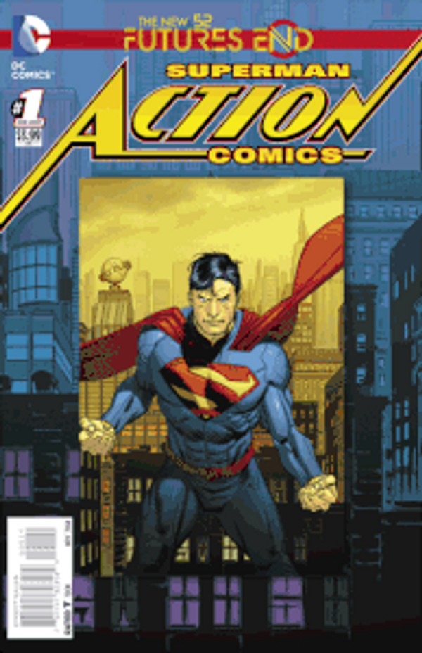 Action Comics: Future's End #1 (Standard Lenticular Cover)